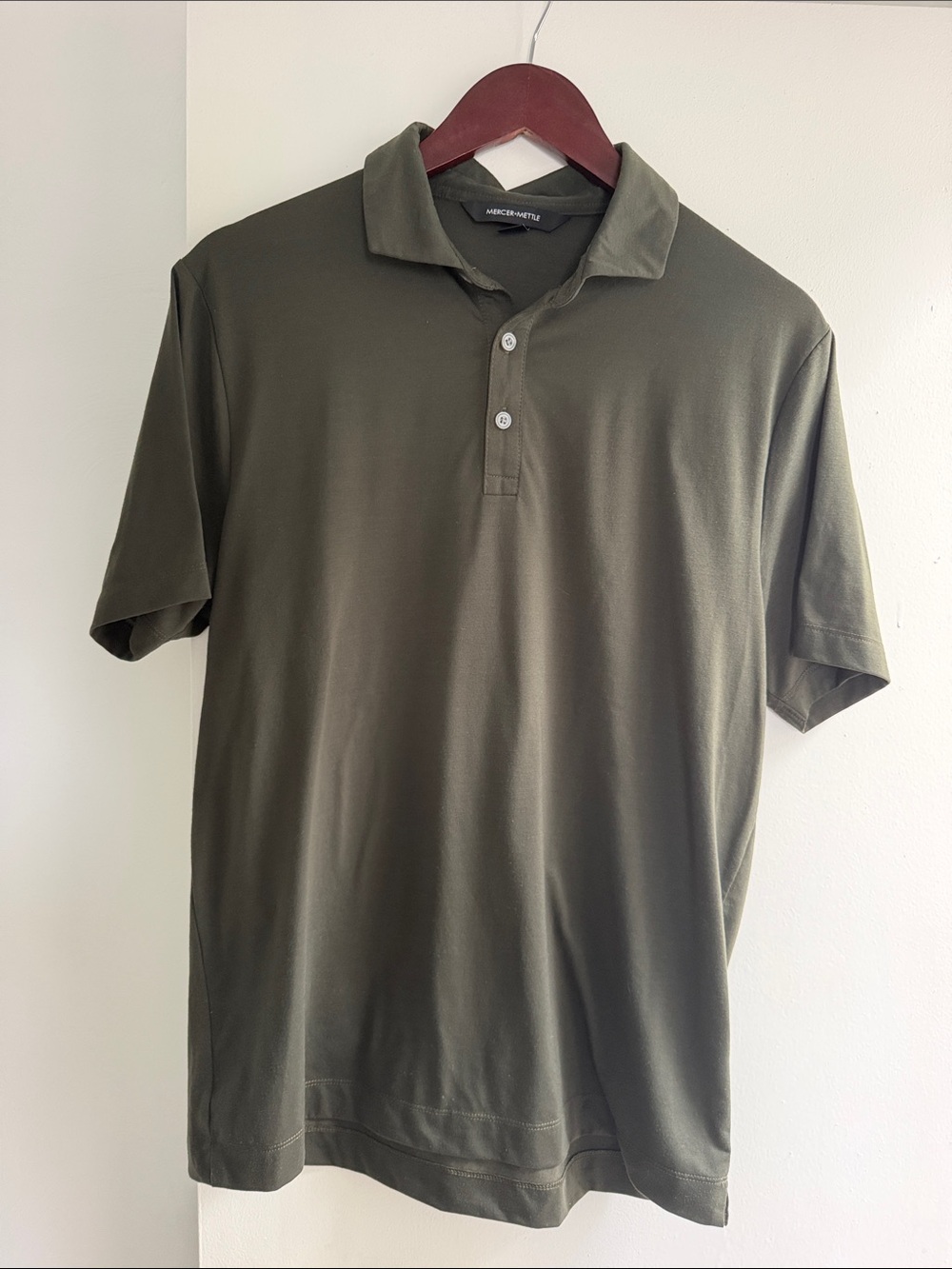 Mercer+Mettle Green Mens Polo Shirt